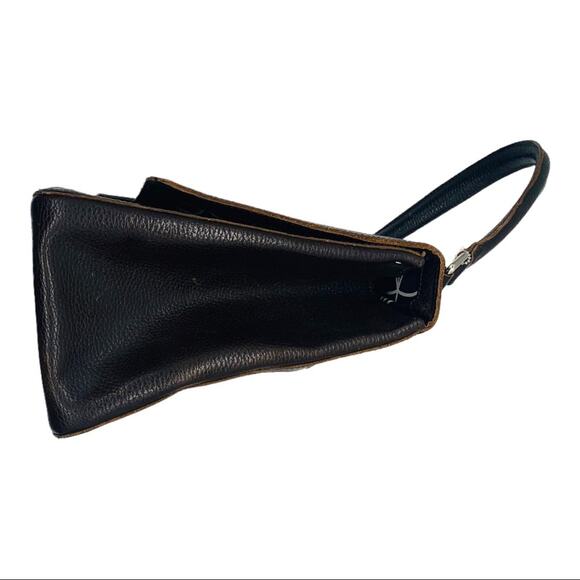 Orla Kiely Brown and Green Satchel - Picture 5 of 15